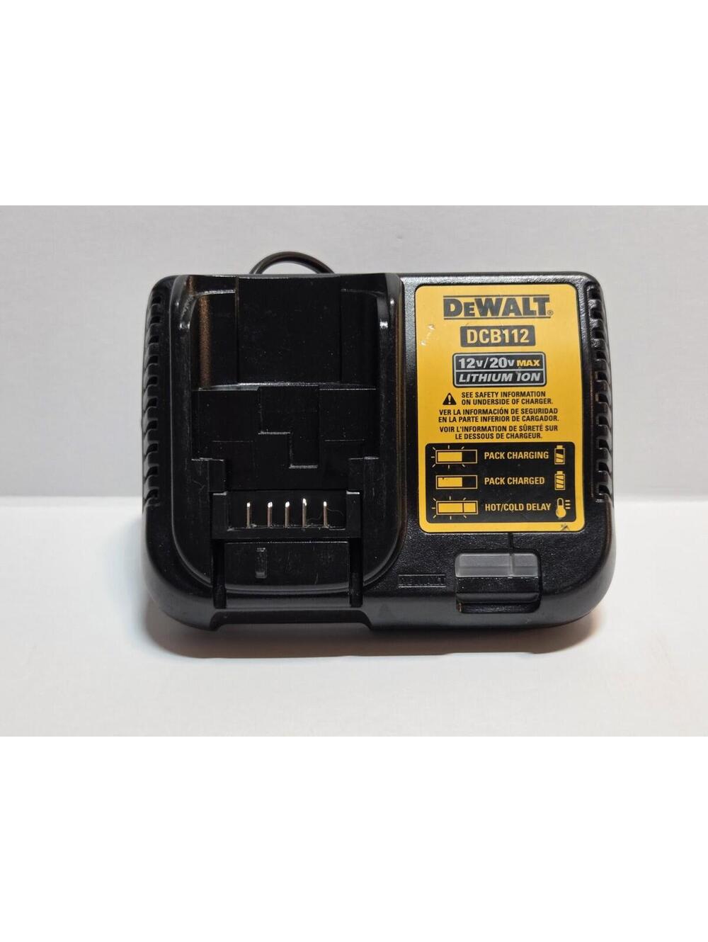 Dewalt DCB112 12v/20v Lithium Ion Battery Charger
